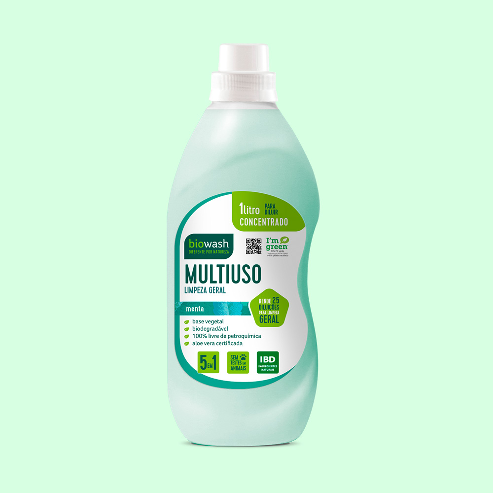 Multiuso Menta 1 Litro - Biowash