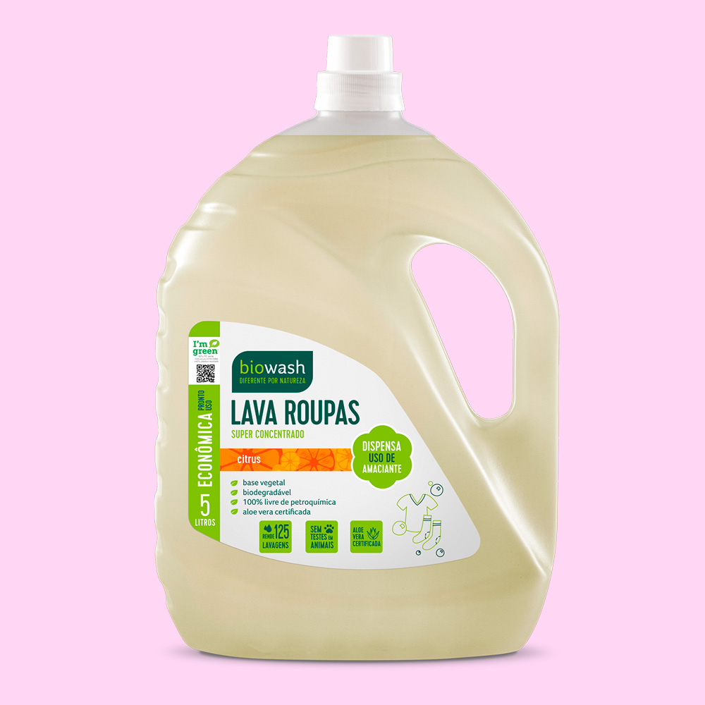 Lava Louças Citrus 5 Litros - Biowash